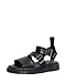 Dr. Martens Herren Gryphon Brando Black Römersandalen, Schwarz, 45 EU