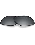 BLAZERBUCK Anti-salt Polarized Replacement Lenses for Oakley Holbrook OO9102/Holbrook Asian Fit OO9244/Holbrook Mix OO9384 - Silver Chrome