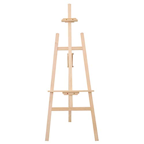 GOHHK Easel Pine Wood Painting Stand