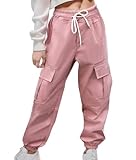‍❤️‍【Lightweight Cargo Pants 】: These cotton cargo joggers for women are designed for streetwear, shopping, hiking, school and work. Thecargo joggers for women crafted with the lightweight, baggy, soft cotton fabric. These baggy cargo pants women kee...