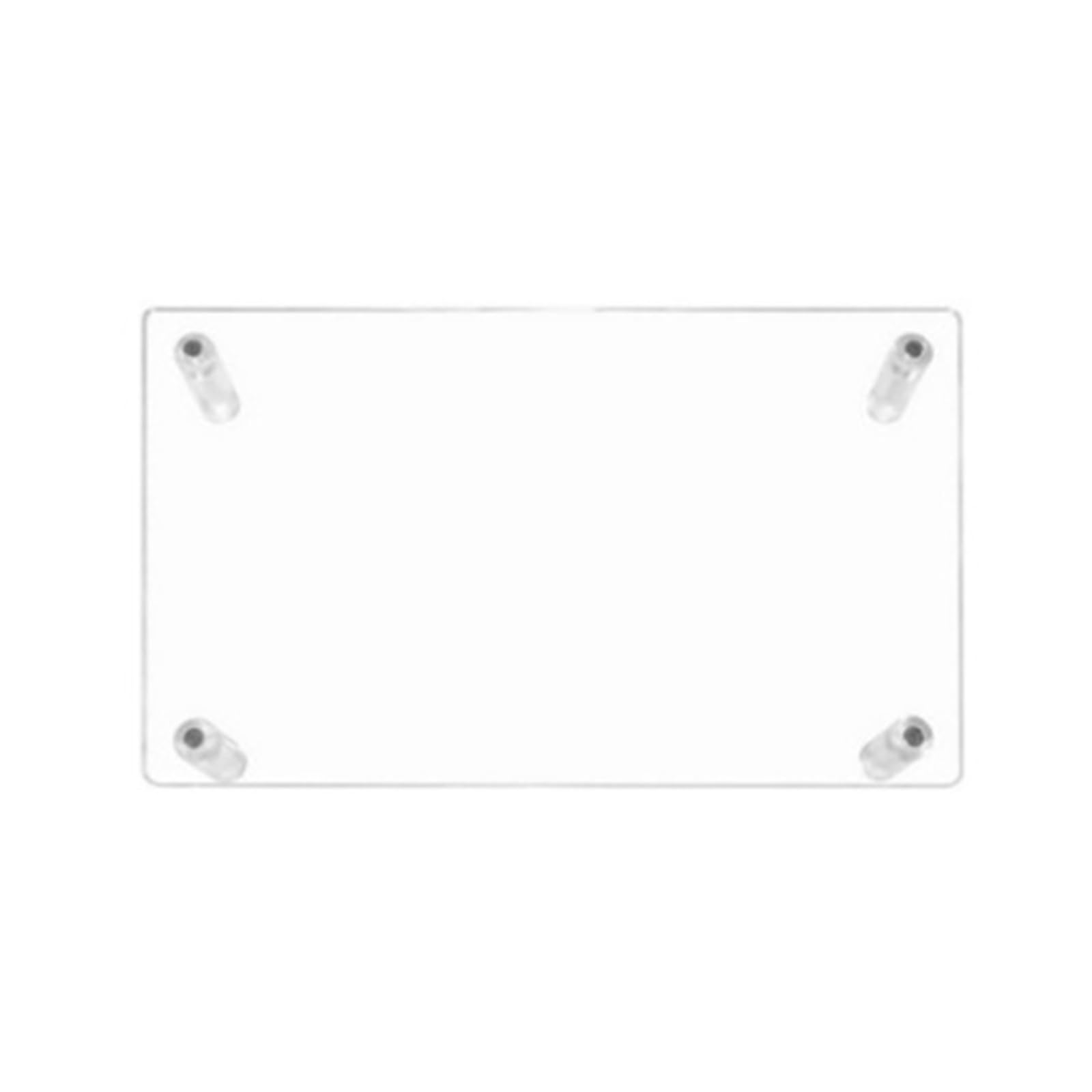 CUNZJIA Acrylic Monitors Stand Risers Table Space Saving Printer Organiser Computer Storage Lifting Rack for Home and