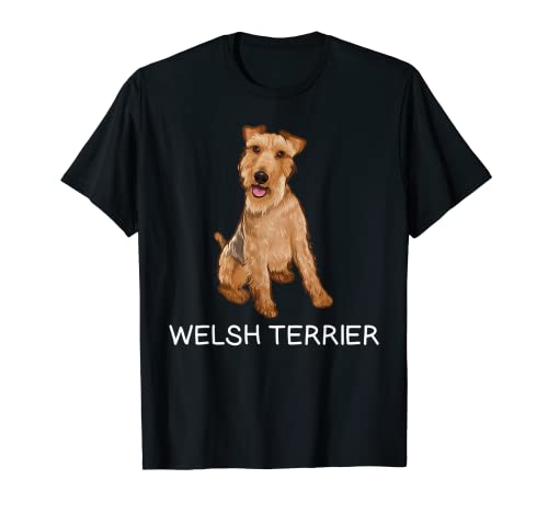 Perro Welsh Terrier Camiseta