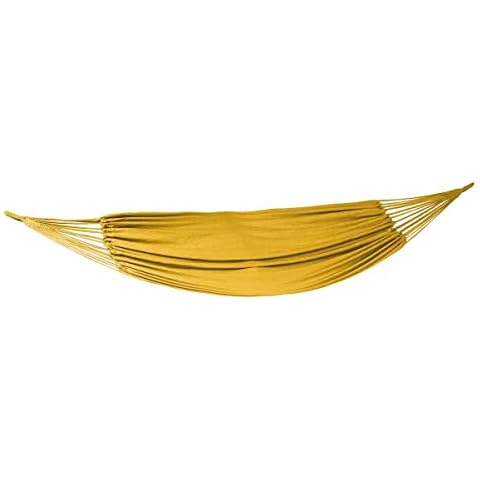 Hespéride Yaqui Hammock in Yellow Curry Cover