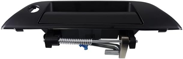 HYILUN0104 Soomth Black Painted Tailgate Handle Latch Compatible with Nissan Titan 2017-2024