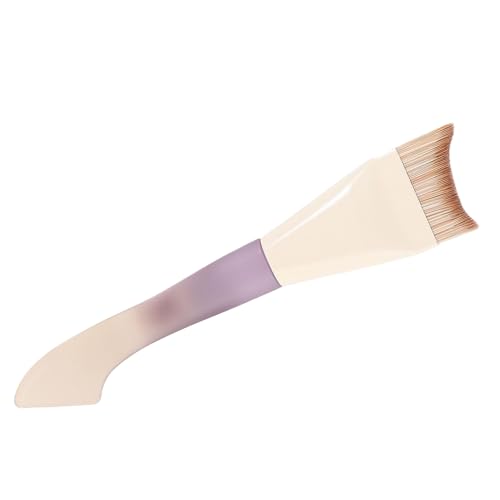 Brocha de base – Cabeza plana en ángulo con cerdas suaves, cepillo corrector de maquillaje líquido | para corrector, cara, mujeres, niñas, hogar, viajes, fiestas, oficina, citas, bodas, Navidad