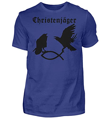 Christenjäger Hugin et Munin Odins Raben t-shirt homme noir taille XL