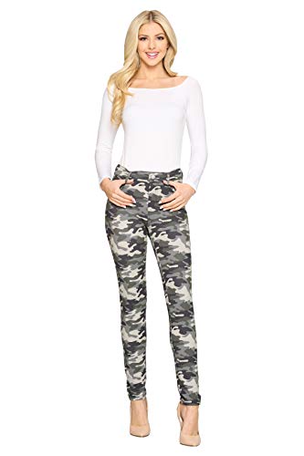 Image of YELETE Women's Basic Five Pocket Stretch Jegging Tights Pants