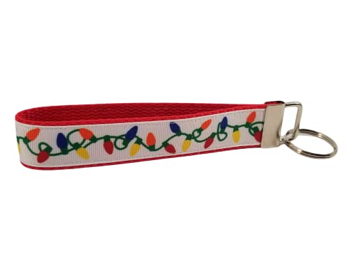 holiday/christmas lights Keychain