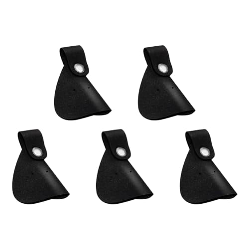 pQirnvIL 5 Piezas de para Ojos con Protección UV para Exteriores, Protector Solar para la Nariz, Protector Solar para la Cara, Protector Solar para el Cuidado de la Piel, Color Negro