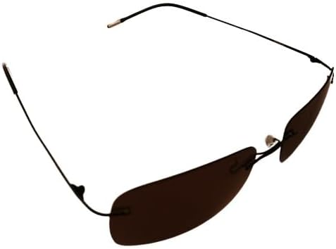 XXL 150mm Mens Polarized Flex Steel Wire Frame Driving Sunglasses For Men