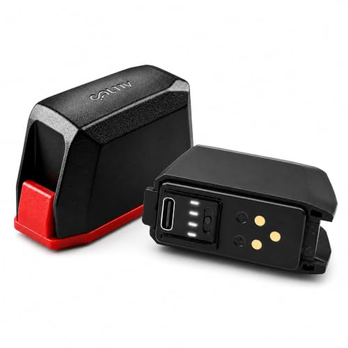 VELYN 500mAh Replacement Battery for SRAM AXS USB-C Rechargeable Bike Battery with 4-LED Power Indicator Fits eTap Eagle Red Force Rival GX XX1 X01 Reverb AXS Dropper