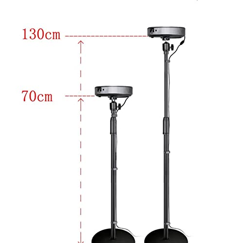 Soporte para proyector extensible con altura ajustable, soporte universal para suelo y pared miniatura 2