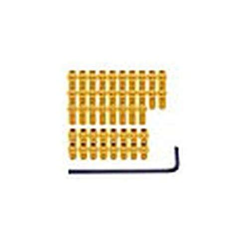fB[GA[(DMR) FLIP PIN SET FOR VAULT PEDAL 44PCS GOLD