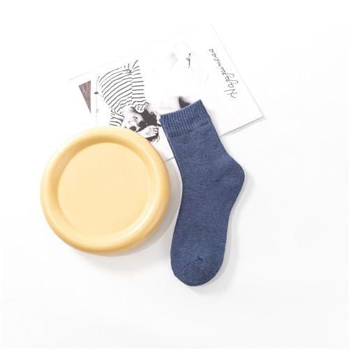 Boys Casual Crew Wool Socks Thermal Breathable Soft Cotton Athletic Soft Warm Thick Cold Knit Multicolor Socks3