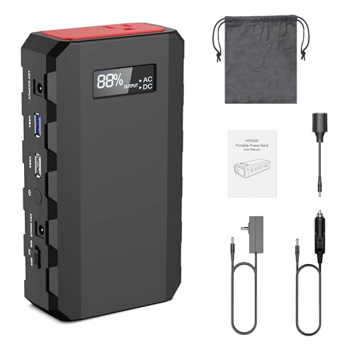 Image of Portable Power Station with AC Outlet 120V, 24000mAh Laptop Charger Bank