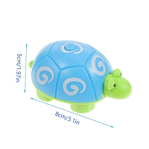 Cinta métrica retráctil portátil con diseño de tortuga miniatura 2