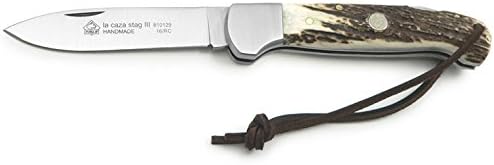 PUMA IP La Caza III Stag Handle Spanish Made Folding Hunting Knife