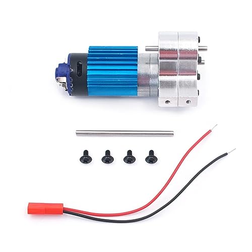 Caja de cambios para WPL C14 C24 y motor de cepillo 370 con transmisión de metal MN99S 7