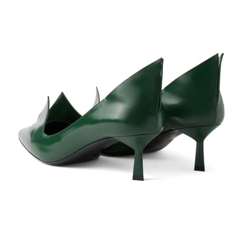 Women's Pointed Toe Pumps Glossy Patent Leather Dress Sandals Elegant Stiletto High Heels for Wedding Party Office Prom Shows4