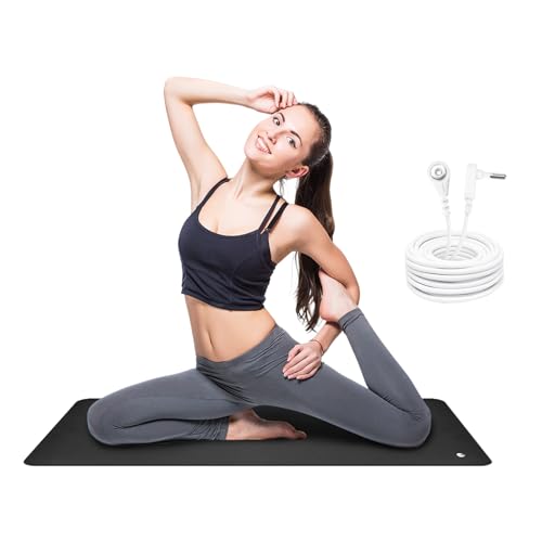 Image of Grounding Mat for Bed (1, Black, 23.6x35.4inch)