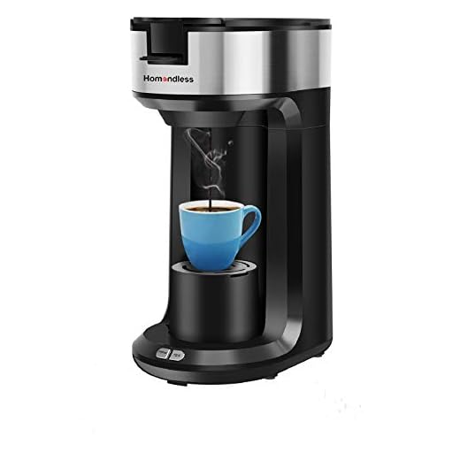 Single Serve Coffee Maker Brewer for K Cup Pod, Ground Coffee &Tea, 2020 Upgraded 3-IN-1 Fast Brewing Coffee Machine with Thermal Drip Instant Technology, Auto Shut-off, Easy-to-clean