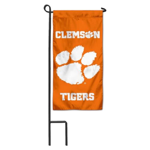 Clemson Tigers Mini Garden and Flower Pot Flag Topper