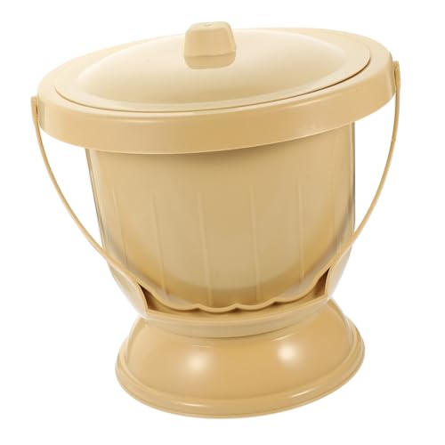 Didiseaon Orinal Portátil Adulto Con Tapa Base Antideslizante Plástico Duradero Para Uso Nocturno y Viaje Cómodo y Compacto Higiene Segura y Fácil Limpieza