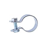 Breite: 18 mm Universal Auspuffkrümmerschelle 34 mm Krümmer Klemme Schelle Auspuffschelle Krümmerschelle für Zündapp Puch Kreidler Hercules Mokick Moped Mofa