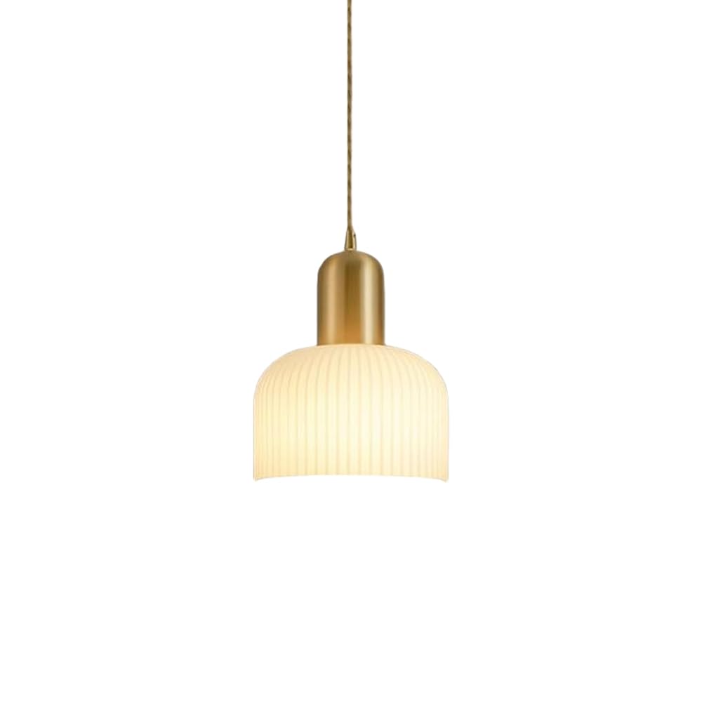 Lámpara colgante de cristal japonesa para isla de cocina y comedor