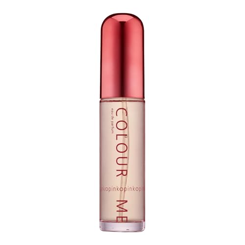 Image of COLOUR ME Pink by Milton-Lloyd - Perfume for Women - Floral Scent - Opens with Almond Blossom, Lilies, and White Rose - Blended with Vanilla Base - For Warm, Romantic Ladies - 1.7 oz EDP Spray