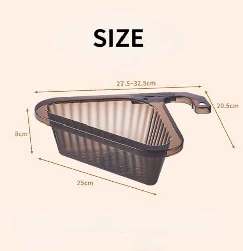 Coladores triangulares para fregadero 2 piezas miniatura 3