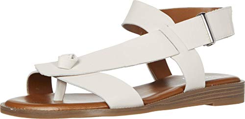 Image of Franco Sarto Womens Glenni Ankle Strap Flat Sandals