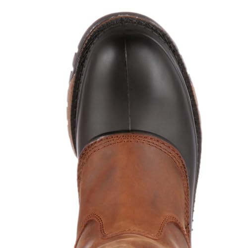 Image of Georgia Boot Men's Muddog Steel Toe Waterproof Wellington Boots