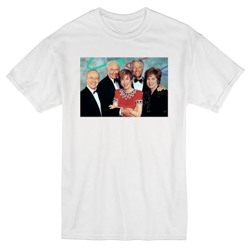 T-shirt Carol Burnett Show en coton blanc pour les fans de nostalgie TV retro