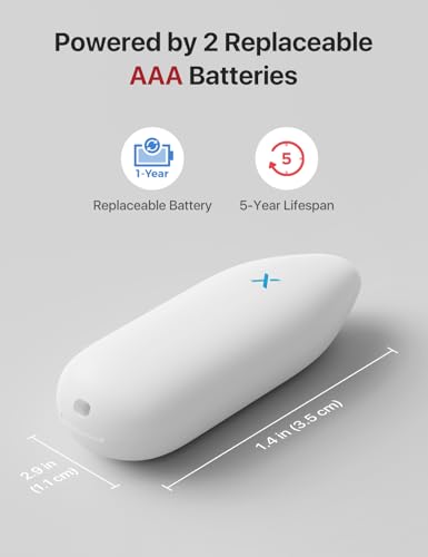 X-Sense Indoor WiFi Thermometer Hygrometer, Room Thermometer with App Control, Temperature Sensor for House, Bedroom, Wine Cellar, Basements, SBS50 Base Station Required (Not Included)