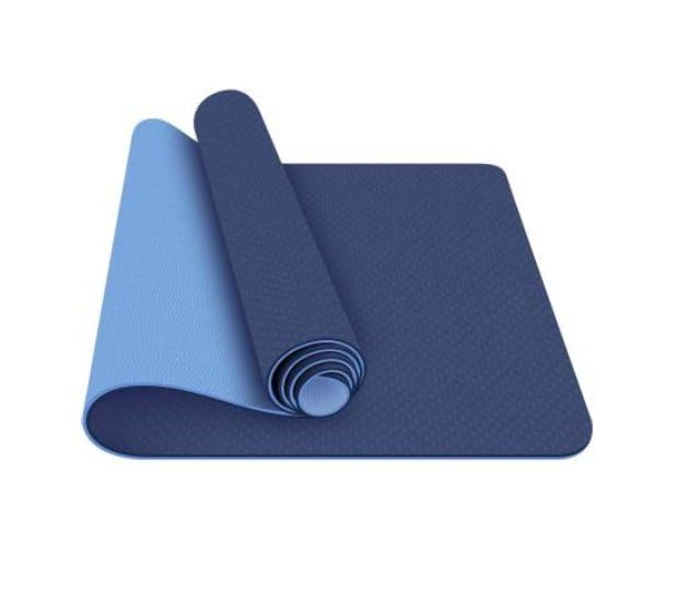 Lavichitra Yoga Mats for Women Yoga Mat for Men Exercise Mat for Home Workout Gym Mat Anti-skid Anti-slip Workout Yoga Mat For Kids Reversible Blue And Grey 6 Feet Long & 2 Feet Wide (183 X 61 Cm) (B0CK52N2QN) Amazon Price History, Amazon Price Tracker