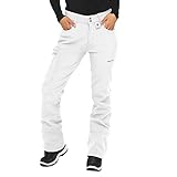 Arctix Women's Sarah Fleece-Lined Softshell Pants, White, Medium