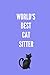 Produktbild World's Best Cat Sitter: Blank Lined Notebook Journal, Gift for Pet Sitter, 6x9 Inch