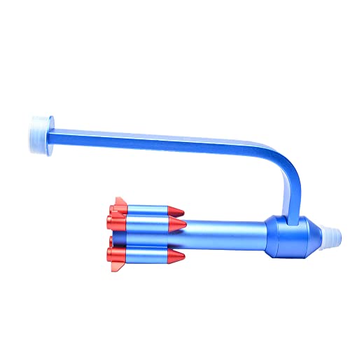 Komplettes Shisha-Set, modernes Shisha-Kit in Raketenform mit Zwei LED-Leuchten, Fernbedienung, Shisha-Kopf, Schlauch… – Bild 5