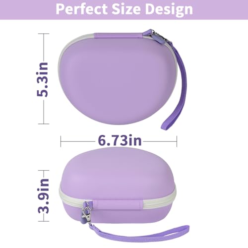 Image of Headphone Case for Skullcandy Crusher /Hesh /Evo, for JLab JBuds Lux ANC | for TOZO HT3 /HT2 Wireless Over-Ear Bluetooth Earphones, Travel Carrying, Daily Commute /Gym /Outdoor Use, Hard Box Only