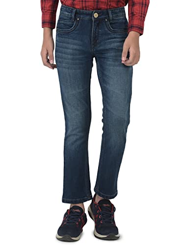 Image of Crimsoune Club Boy Blue Solid Light Fade Jeans