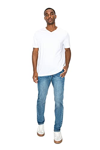 Men's Basic Loose Fit Denim Jeans4
