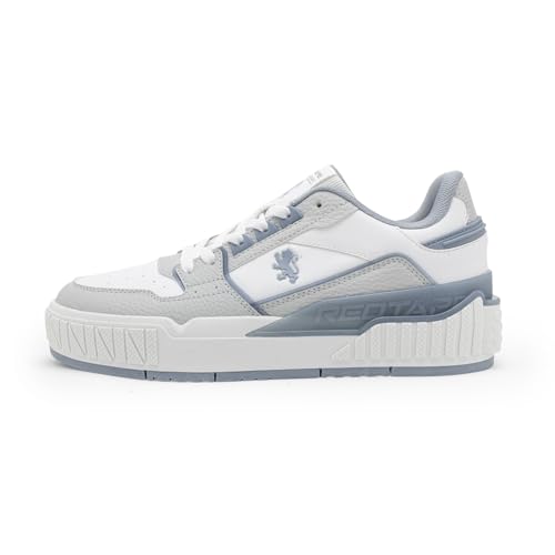 Image of Red Tape Casual Sneaker Shoes for Men | Soft Cushioned Insole, Slip-Resistance, Dynamic Feet Support, Arch Support & Shock Absorption Blue /Grey