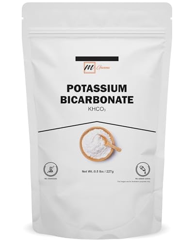 mGanna 100% Potassium Bicarbonate (food grade) Powder 227g / 0.5lbs