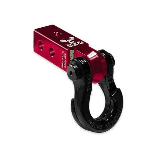 Moose Knuckle Offroad Jowl Split Shackle - Mohawk 2.0 Receiver Combo Red Rum/Black Hole