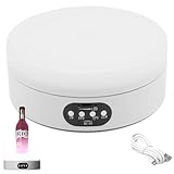 fotoconic Glowing LED Motorized Rotating Display Stand, 6.3'/16cm Rotary Turntable for Wine, Collectible, Artwork Sculpture, Bottle Product Display 360 Photography