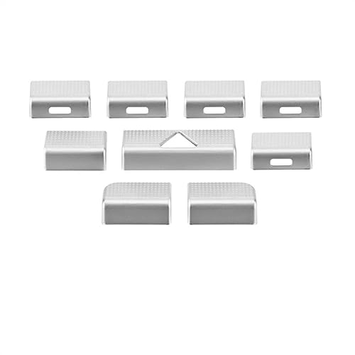 カーシールacコントロールボタンデカール Compatible With For A B GLB CLA Class For W177 W247 X247 C118 GLA H247 2020 2021 2022 2023 ABSカーエアコンボタンステッカ