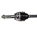CV Axle Rear Left, Axle Shaft Constant Velocity Half-Shaft Assemblies CV Joint Drive Shaft fits Subaru Outback 3.6L Manual 2010 2011 2012 2013 2014 CV Axel Shaft Replacement Constant Velocity Axle