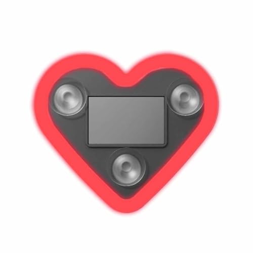 WYMZF Heart-Shaped Car Ambient Light for Hyundai i20 2008-2026,Solar Neon Light Energy-Saving Lighting Safe Night Driving Easy Installation