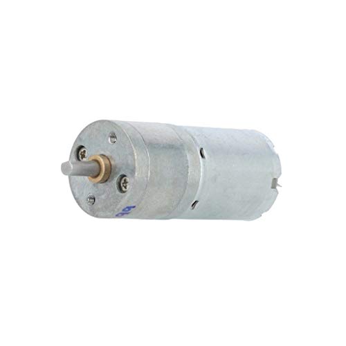Moteur DC 12V à fort couple transmission LP 1,1A axe en D pour robotique mobile